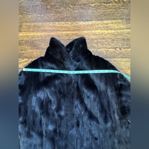 Luxurious Black Mink Fur Coat jacket Furs by Aritz - Picture 12 of 17